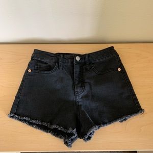 Wild Fable Black Jean Shorts